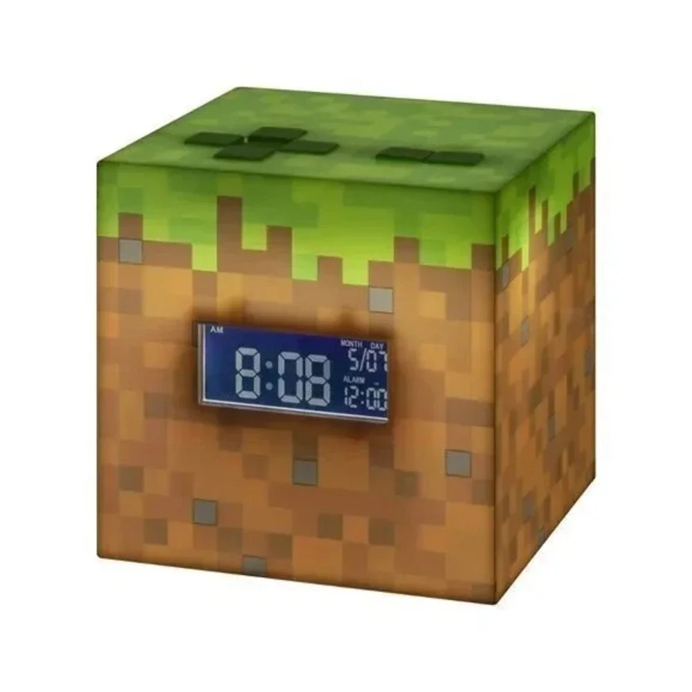 Mojang Minecraft Alarm‎ Clock Mood Light and Plays Official Minecraft Music